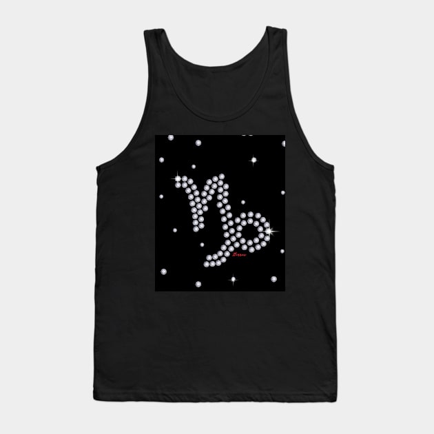 Capricorn Diamonds Tank Top by LibrosBOOKtique